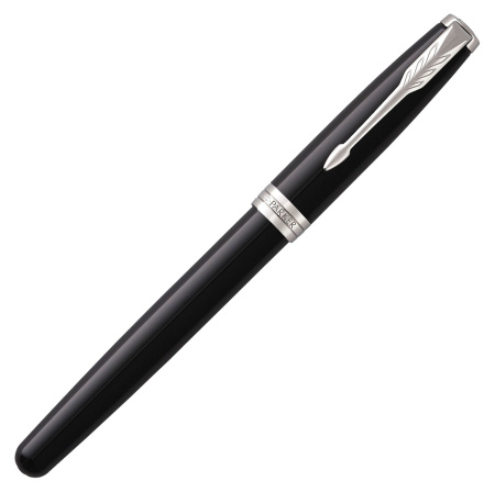 Набор ручек Parker Sonnet (CW2093259) LaqBlack CT M подар.кор. ручка роллер, ручка шариковая