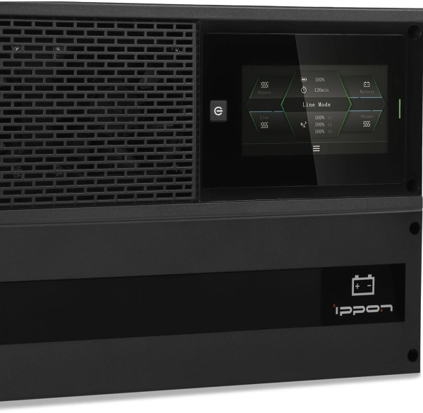 Источник бесперебойного питания Ippon Innova Unity RT 3-3 10K 10000Вт 10000ВА черный