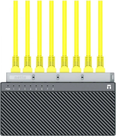 Коммутатор Netis ST3108GC (L2) 8x1Гбит/с неуправляемый
