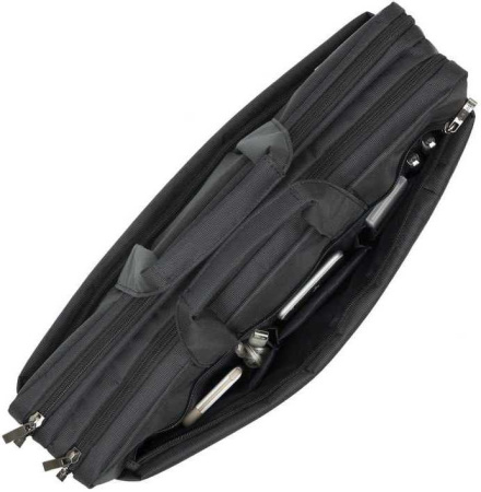 Сумка для ноутбука 17.3" Riva 8257 черный полиэстер