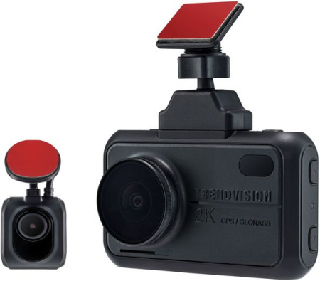 Видеорегистратор TrendVision TDR-721S EVO PRO черный 5Mpix 1296x2304 1296p 170гр. GPS NTK96675