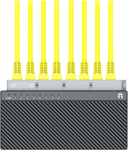 Коммутатор Netis ST3108GC (L2) 8x1Гбит/с неуправляемый