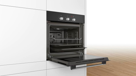 Духовой шкаф Электрический Bosch HBF011BA0Q черный
