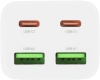 Сетевое зар./устр. Hoco N56 Fundador 30W 3A (PD) 2xUSB/USB type-C универсальное белый (32508)