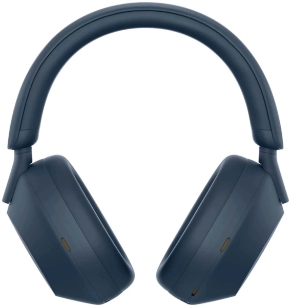 Гарнитура мониторные Sony WH-1000XM5 1.2м синий беспроводные bluetooth оголовье (WH-1000XM5/L)