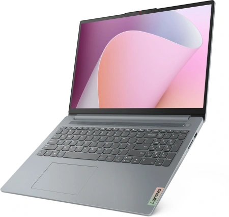 Ноутбук Lenovo IdeaPad Slim 3 16ABR8 Ryzen 7 7730U 16Gb SSD512Gb AMD Radeon 16" IPS WUXGA (1920x1200) noOS grey WiFi BT Cam (82XR008NRK)