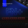 Клавиатура Оклик 935G RAGNAR механическая черный USB Multimedia for gamer LED (подставка для запястий)