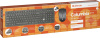 Клавиатура + мышь Defender Columbia C-775 клав:черный мышь:черный USB беспроводная slim Multimedia (45775)