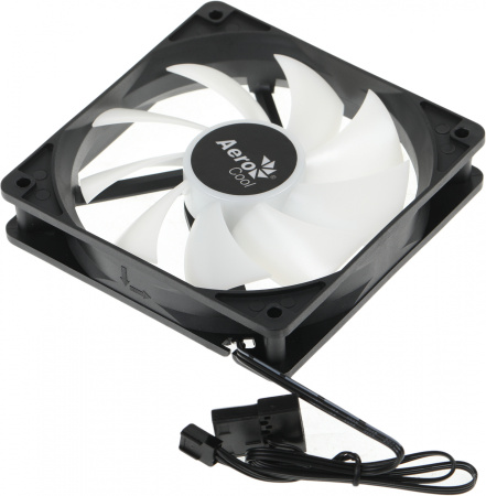 Вентилятор Aerocool Frost 12 120x120mm 3-pin 4-pin (Molex)24dB 160gr LED Ret