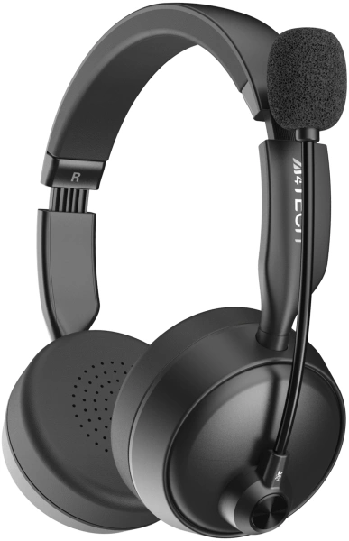 Наушники с микрофоном A4Tech BH230 черный мониторные BT (BH230 BLACK)