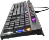 Клавиатура Оклик 970G Dark Knight механическая черный/серебристый USB for gamer LED