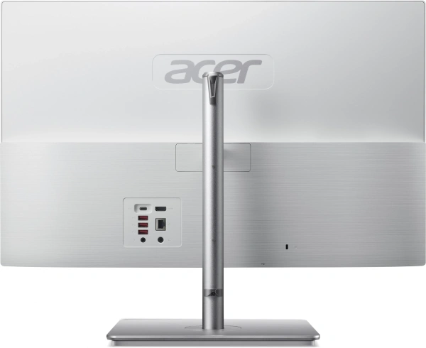 Моноблок Acer Aspire C27-195ES 27" Full HD Core Ultra 5 125U (1.3) 8Gb SSD512Gb Graphics CR Eshell GbitEth WiFi BT 65W клавиатура мышь Cam серебристый 1920x1080