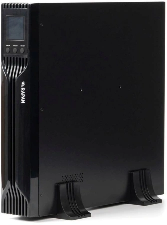 Источник бесперебойного питания Бастион RAPAN-UPS 3000-RACK-IN-4X9 2100Вт 3000ВА черный