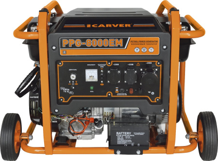 Генератор Carver PPG- 8000ЕM 11кВт