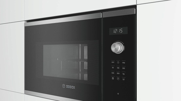 Микроволновая Печь Bosch BEL554MS0 25л. 900Вт черный/нержавеющая сталь (встраиваемая)