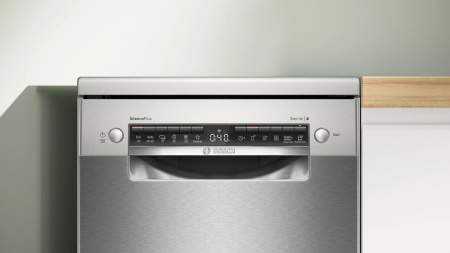Посудомоечная машина Bosch SPS4HMI49E серебристый (узкая)