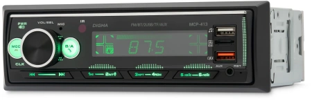 Автомагнитола Digma MCP-413 1DIN 2x45Вт 2
