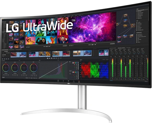 Монитор LG 40" 40WP95C-W IPS FHD чер HDMI DP USB M/M HAS Piv 72Hz 300cd In Cur