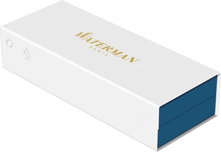 Ручка перьев. Waterman Hemisphere Colour Blocking (2179900) Purple GT сталь нержавеющая/позолота F подар.кор.