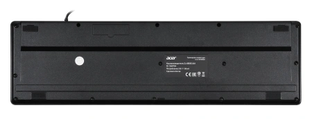 Клавиатура Acer OKW020 черный USB slim
