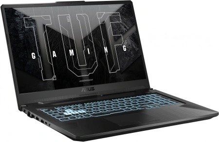 Ноутбук Asus TUF Gaming A17 FA706NFR-HX007 Ryzen 7 7435HS 16Gb SSD512Gb NVIDIA GeForce RTX 2050 4Gb 17.3" IPS FHD (1920x1080) noOS black WiFi BT Cam (90NR0JW5-M00080)