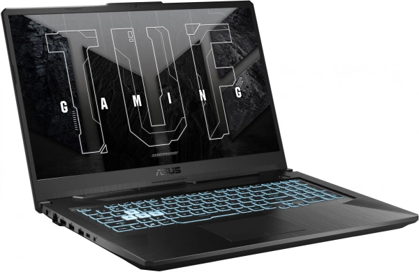 Ноутбук Asus TUF Gaming A17 FA706NFR-HX007 Ryzen 7 7435HS 16Gb SSD512Gb NVIDIA GeForce RTX 2050 4Gb 17.3" IPS FHD (1920x1080) noOS black WiFi BT Cam (90NR0JW5-M00080)