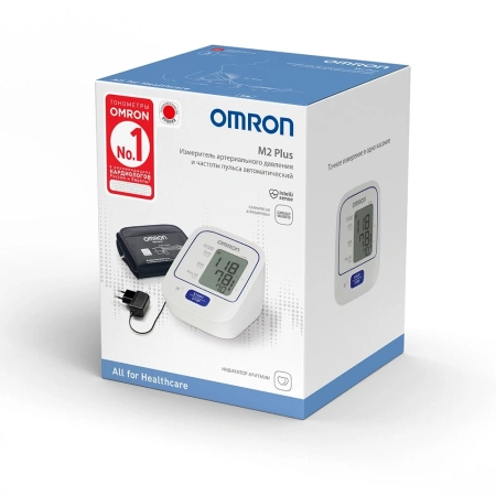 Тонометр автоматический Omron M2 Plus (ALRU)