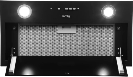Вытяжка встраиваемая Domfy DM6036BB BG черный управление: кнопочное (1 мотор)