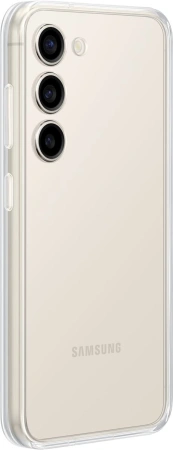 Чехол (клип-кейс) Samsung для Samsung Galaxy S23 Frame Case белый (EF-MS911CWEGRU)