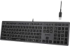 Клавиатура A4Tech Fstyler FX60H серый USB slim LED (FX60H GREY/WHITE)