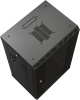 Шкаф коммутационный Hyperline (TDB-6U-GP-RAL9004) настенный 6U 390x300мм пер.дв.стекл задн.дв.спл.ст