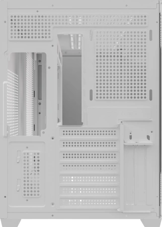 Корпус Accord ACC-ZA06W белый без БП ATX 3x120mm 1xUSB2.0 1xUSB3.0 1xUSB3.1 audio