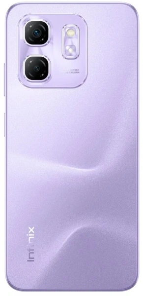 Смартфон Infinix X6531B Hot 50i 256Gb 4Gb фиолетовый моноблок 3G 4G 2Sim 6.78" 720x1600 Android 14 48Mpix 802.11 a/b/g/n/ac NFC GPS GSM900/1800 GSM1900 TouchSc Protect FM microSD max2048Gb