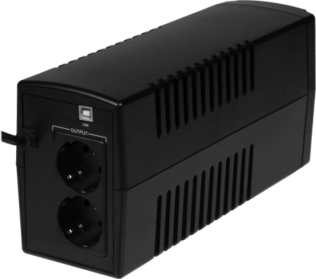 Источник бесперебойного питания Ippon Back Basic 650 Euro 360Вт 650ВА черный
