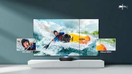 Телевизор LED Hisense 100" Laser TV 100L5F черный 4K Ultra HD 100Hz DVB-T DVB-T2 DVB-C DVB-S DVB-S2 WiFi Smart TV