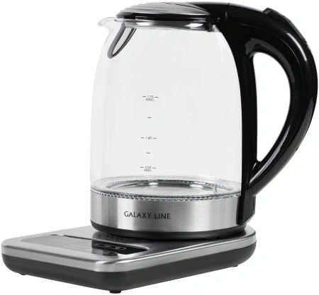 Чайник электрический Galaxy Line GL 0593 1.7л. 2200Вт прозрачный корпус: стекло (7010105930)