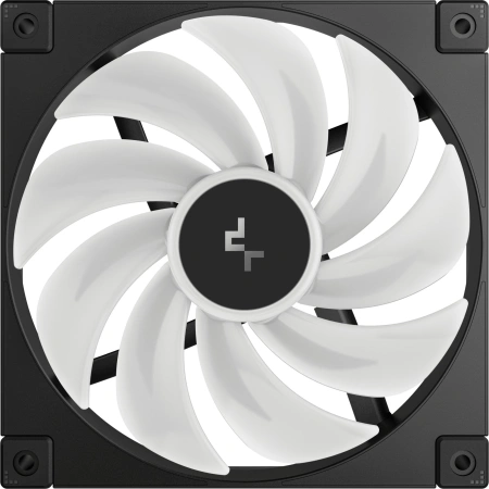 Вентилятор для корпуса Deepcool FD14 ARGB 140х140x25 черный 4-pin 25.6дБ (R-FD14-BKAPN1-G) Ret