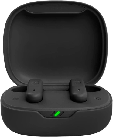 Гарнитура вкладыши JBL VIBE 300TWS черный беспроводные bluetooth в ушной раковине (JBLV300TWSBLKAM)