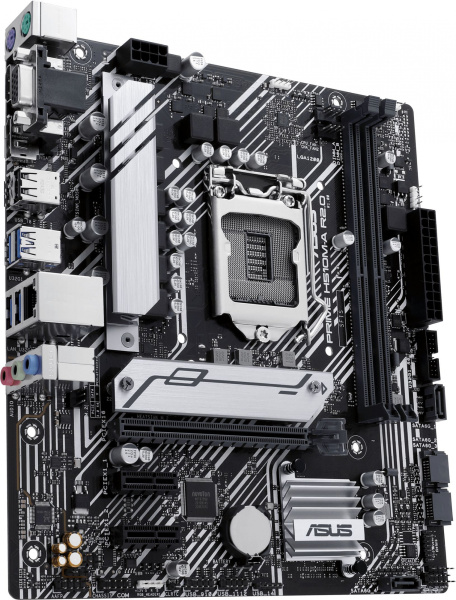 Материнская плата Asus PRIME H510M-A R2.0 Soc-1200 Intel H470 2xDDR4 mATX AC`97 8ch(7.1) GbLAN+VGA+H