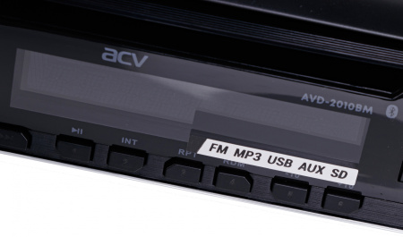 Автомагнитола CD DVD ACV AVD-2010BM 1DIN 4x50Вт