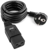 Шнур питания NTSS (NTSS-PC19772) C19-Schuko проводник.:3x1.5мм2 3м 220/250В 16А черный