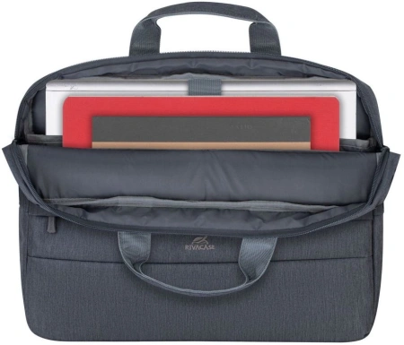 Сумка для ноутбука 15.6" Riva 7532 dark grey темно-серый полиэстер