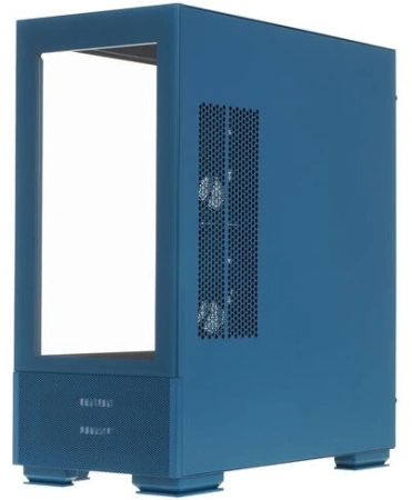 Корпус Montech Sky Two Morocco голубой без БП ATX 3x140mm 2xUSB3.0 audio bott PSU