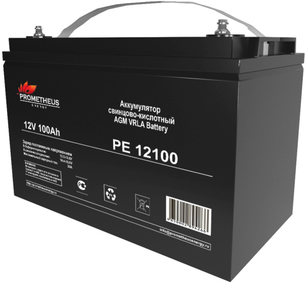 Батарея для ИБП Prometheus Energy PE 12100 12В 100Ач