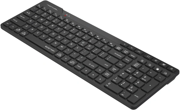 Клавиатура A4Tech Fstyler FBK27C AS черный USB беспроводная BT/Radio slim Multimedia (FBK27C AS)