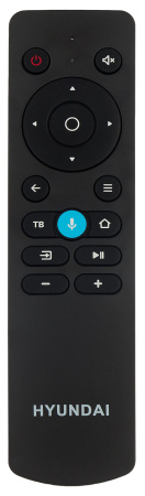 Телевизор LED Hyundai 50" H-LED50BU7003 Яндекс.ТВ Frameless черный 4K Ultra HD 60Hz DVB-T DVB-T2 DVB-C DVB-S DVB-S2 USB WiFi Smart TV
