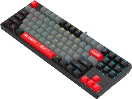 Клавиатура A4Tech Bloody S87 Energy механическая черный/красный USB for gamer LED (S87 USB ENERGY RE