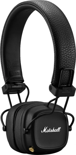 Гарнитура накладные Marshall Major IV черный беспроводные bluetooth (1005773)