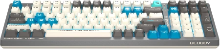 Клавиатура A4Tech Bloody S98 Pixels Blue механическая серый/бежевый USB for gamer LED (S98)