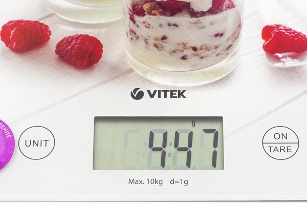 Весы кухонные электронные Vitek VT-8034 макс.вес:10кг рисунок